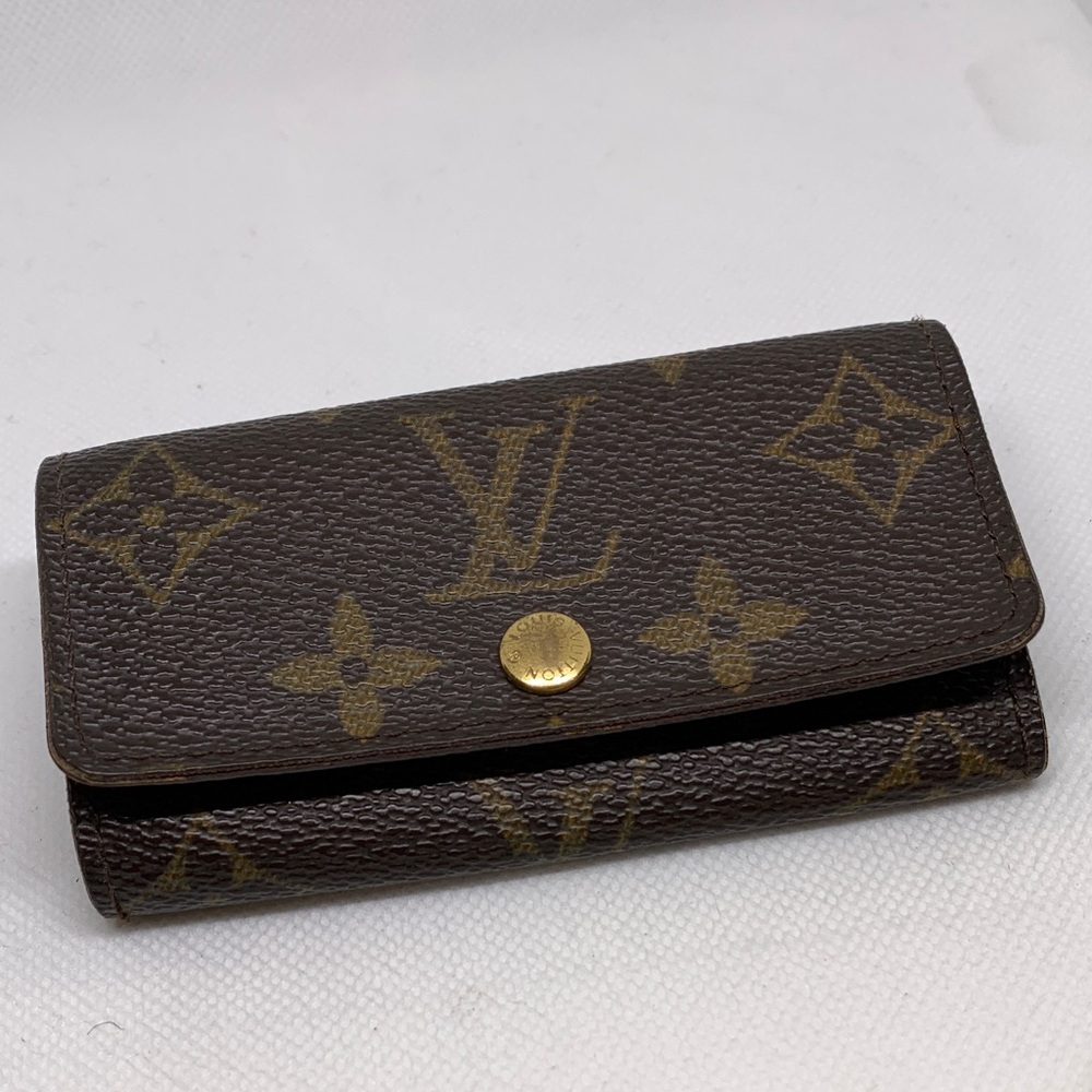 Louis Vuitton Key Holder Brown Monogram